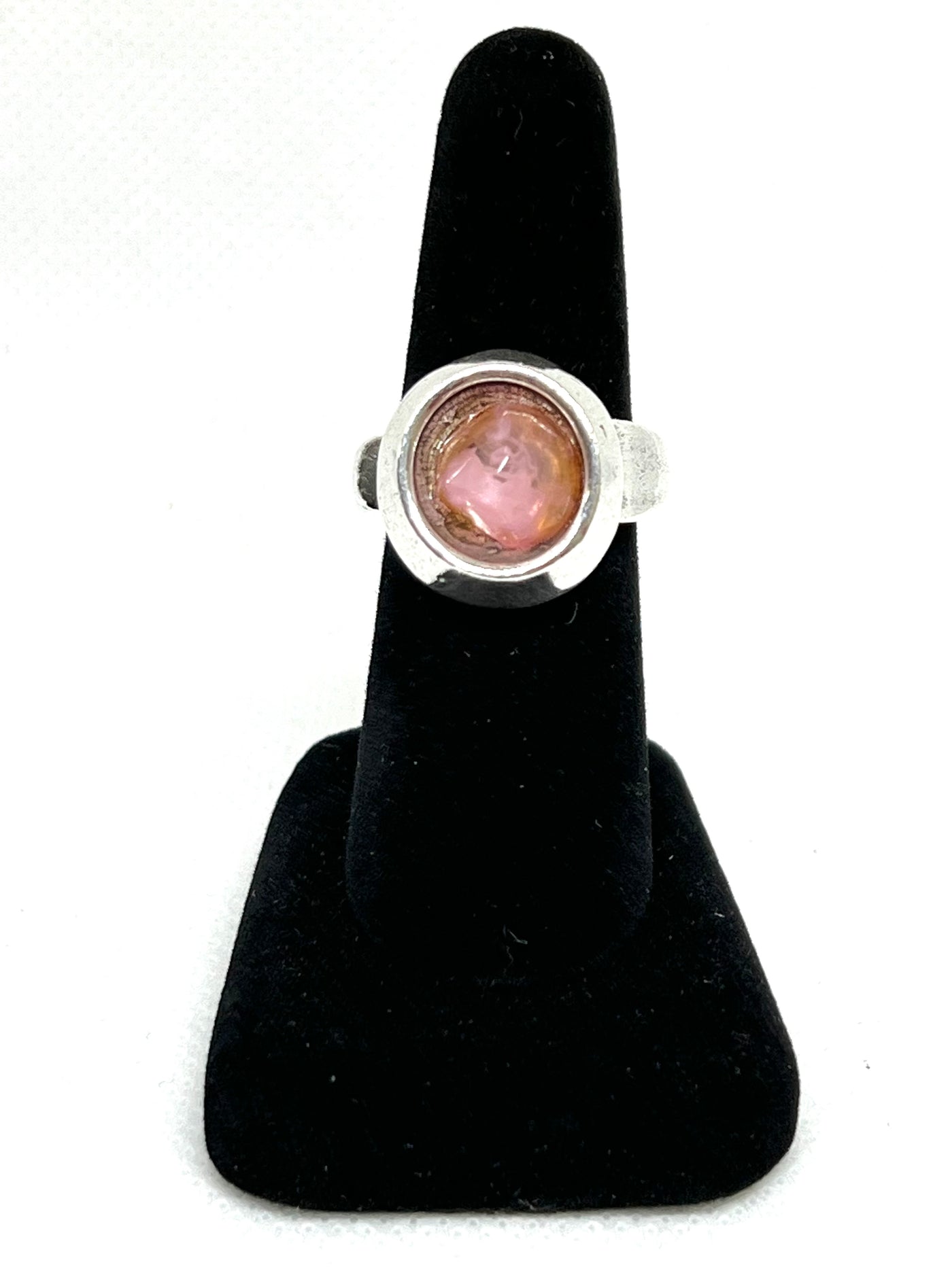 Anillo Piedra Rosa b&g